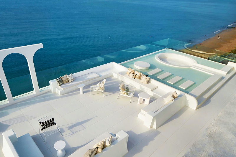 亿伽设计-汤泉设计-温泉设计-宿寐天涯海岸温泉酒店：形成一个三维的动态的美学尺度
