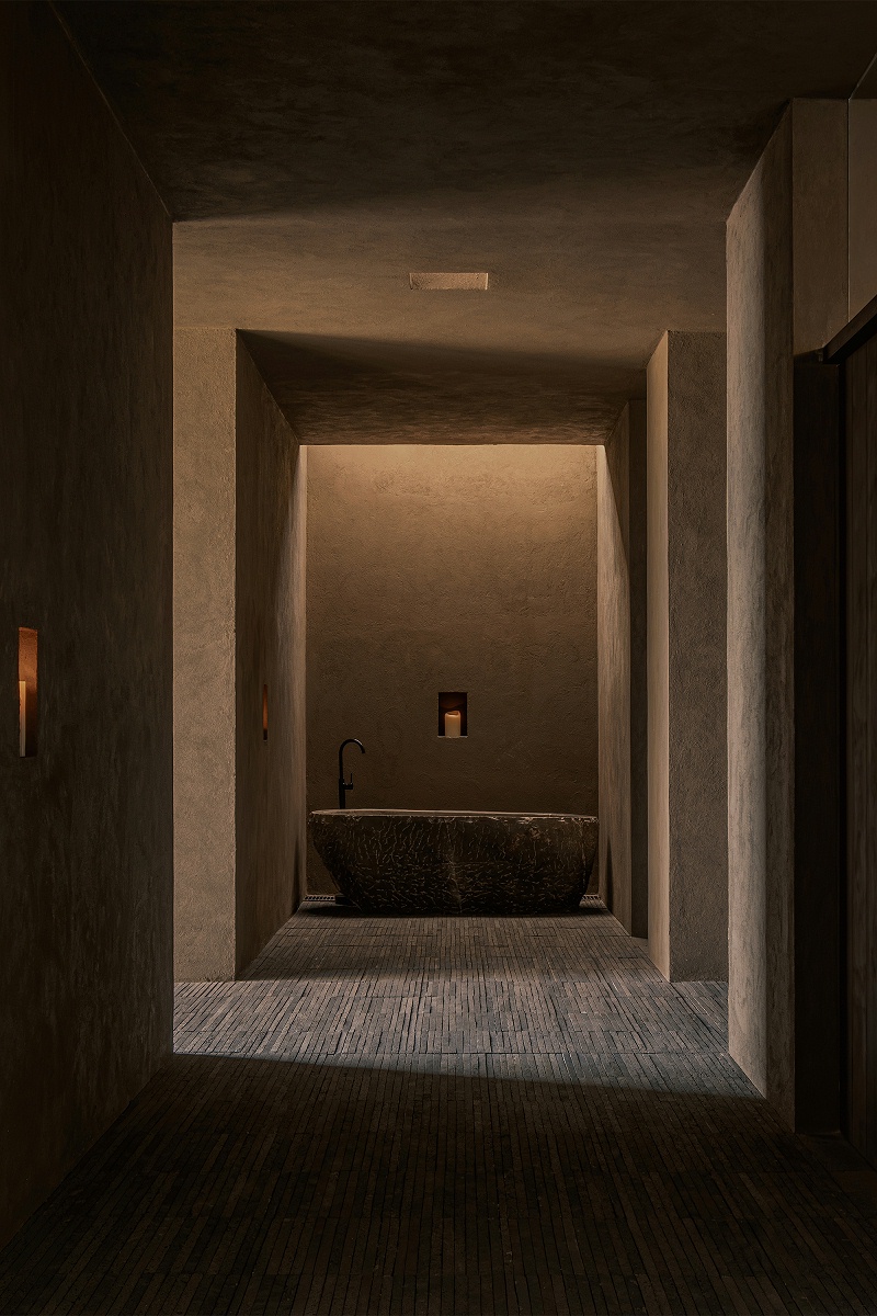 亿伽设计-汤泉设计-El Retiro Spa馆：建筑摒弃了“立面”的概念