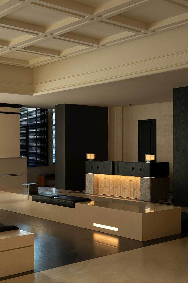 亿伽设计-汤泉设计-SPA 馆：以“老钱风”的温润底蕴为基底设计