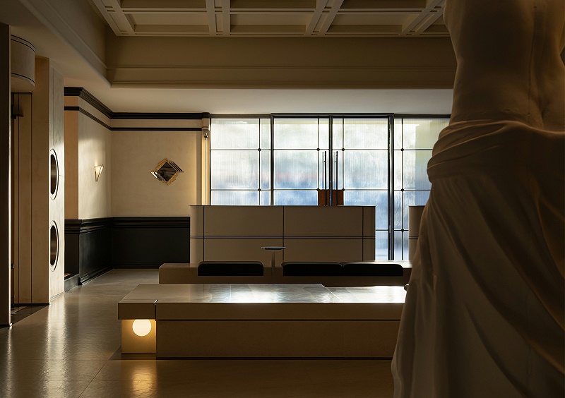 亿伽设计-汤泉设计-SPA 馆：以“老钱风”的温润底蕴为基底设计
