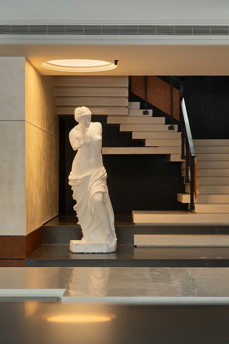 亿伽设计-汤泉设计-SPA 馆：以“老钱风”的温润底蕴为基底设计