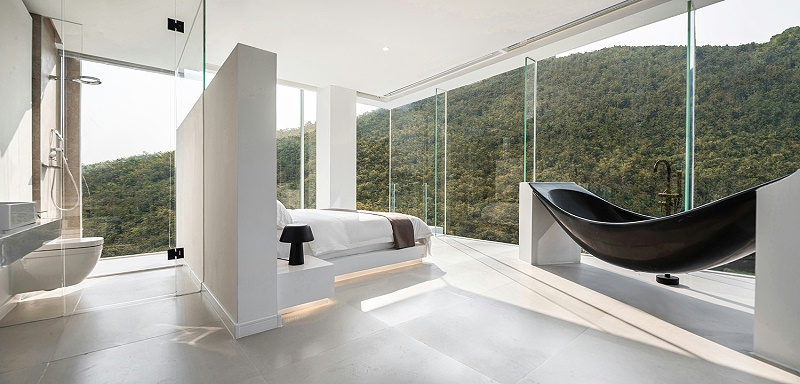 亿伽设计-洗浴设计-汤泉设计-VISAYA泳池酒店：感受时间的静止，享受唯美的意境