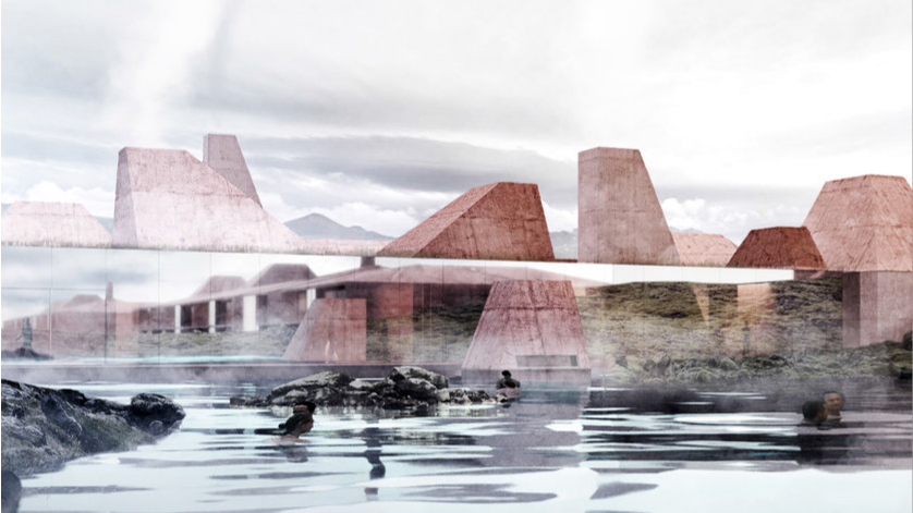 亿伽泉温设计-红山水疗度假村：使感官逃离令人叹为观止的冰岛自然