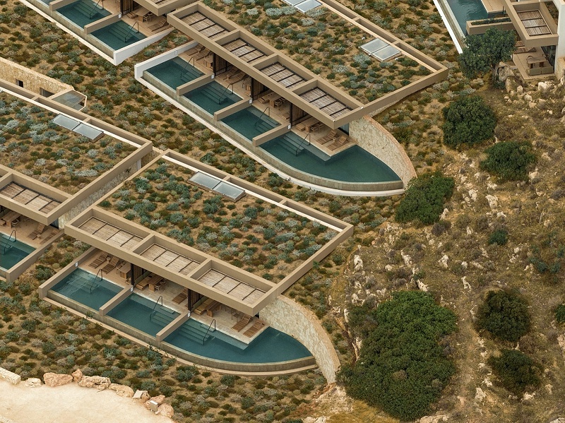 亿伽设计-温泉设计-JW Marriott Crete 水疗酒店：自然灵感沉浸式奢华