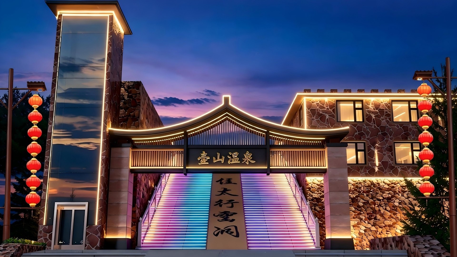 壶山温泉度假酒店：自然肌理与文化的空间交响