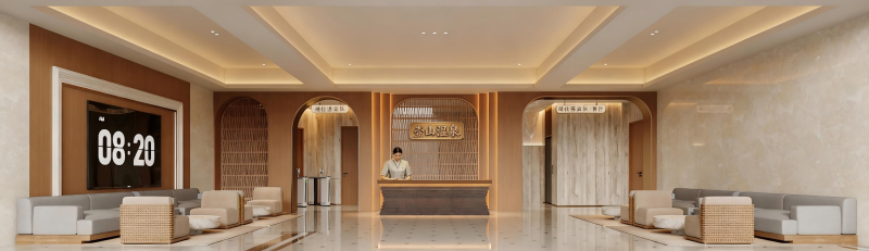 壶山温泉度假酒店：自然肌理与文化的空间交响