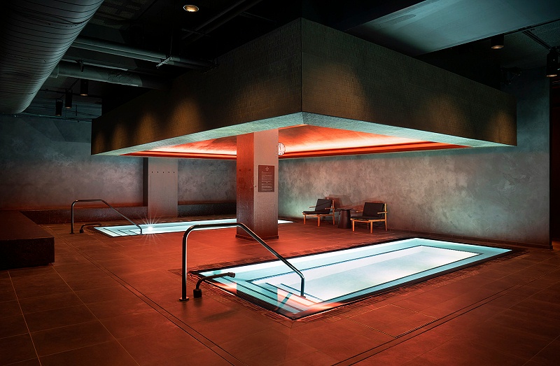亿伽设计-水疗设计-温泉设计-Bathhouse Flatiron水疗中心：美式水疗以时尚、现代的设计为重点
