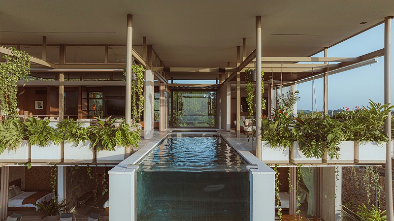 亿伽设计-汤泉设计-汤泉度假别墅：开放的丛林巢穴