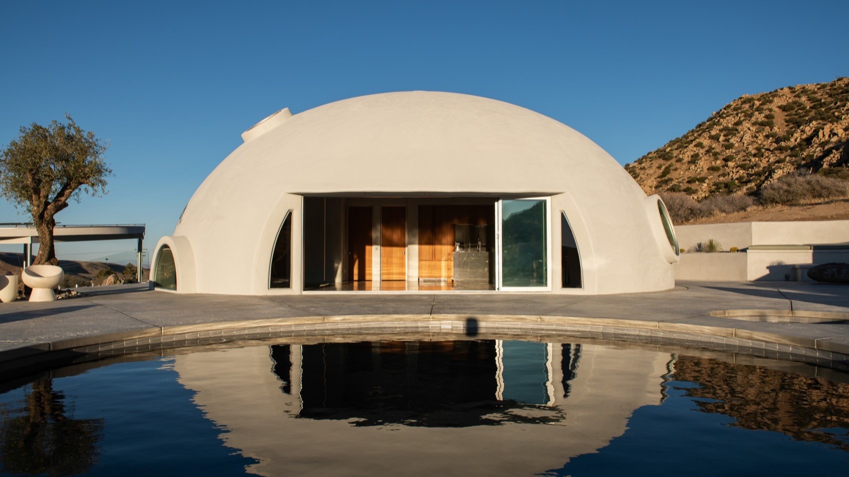 亿伽设计-汤泉设计-穹顶私汤别墅：一件“活着的雕塑”