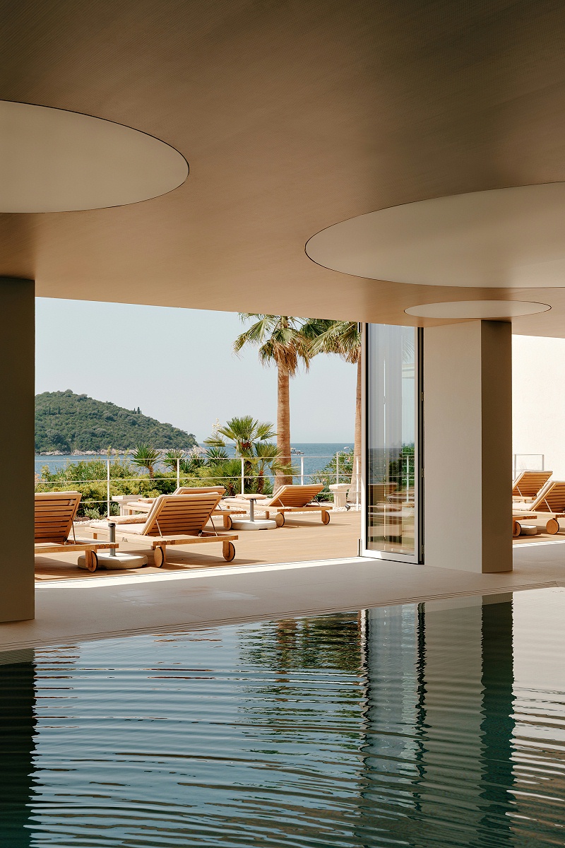 亿伽设计-汤泉设计-Villa Dubrovnik泳池酒店：将历史与当代性关系转化为空间体验