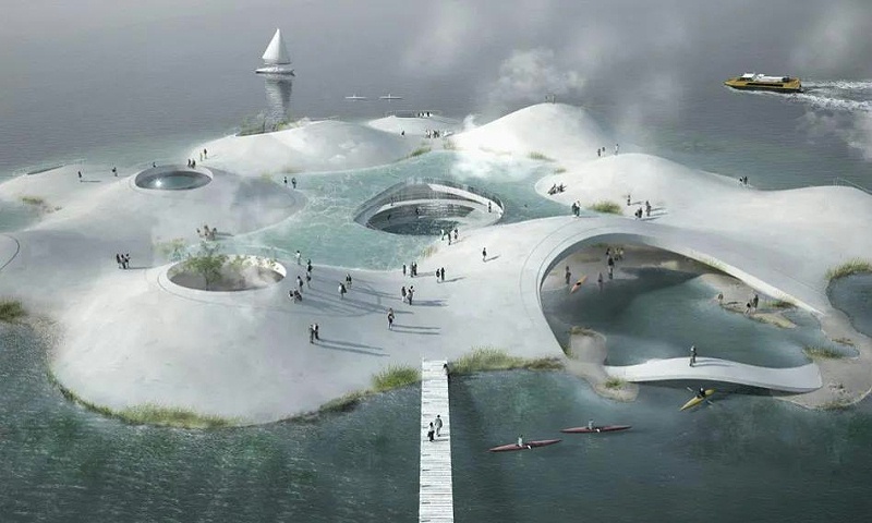 亿伽温泉￨丹麦水之屋：一千种方式被淋湿的聚会场所