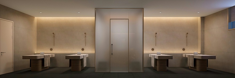 汤泉设计-新疆木棉汤泉馆：聚焦社区高效微型洗浴