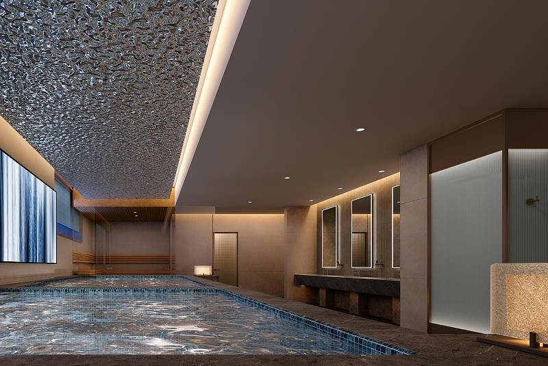 汤泉设计-新疆木棉汤泉馆：聚焦社区高效微型洗浴