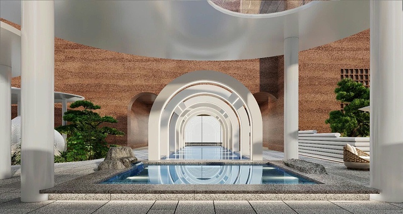 漱心•峡谷艺术温泉：原生态艺术温泉酒店