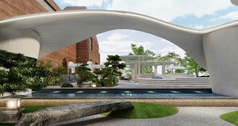 漱心•峡谷艺术温泉：原生态艺术温泉酒店